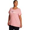 Head Women’s Crossed Racquets Crewneck Top, Relaxed Fit, Lightweight Jersey Material(Rose Elegance)