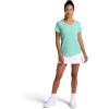 Head Women’s Mesh V-Neck T-Shirt, Slim Fit, Stretch Lightweight Material(Yucca)