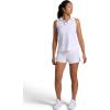 Head Women’s Partner Short, Slim Fit, Mid-Rise, Stretch Lightweight Material, Moisture-Wicking, Built-in Compression Shorts(Stark White)