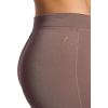 Head Women’s Rally Fleece Legging, Slim Fit, 28” Inseam, Midweight Faux Fur Fleece Material(Deep Taupe)