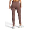 Head Women’s Rally Fleece Legging, Slim Fit, 28” Inseam, Midweight Faux Fur Fleece Material(Deep Taupe)