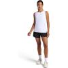 Head Women’s Rally Woven Short, Relaxed Fit, 4” Inseam, Mid-Rise, Stretch Lightweight Material, Moisture-Wicking(Black)