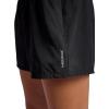Head Women’s Rally Woven Short, Relaxed Fit, 4” Inseam, Mid-Rise, Stretch Lightweight Material, Moisture-Wicking(Black)