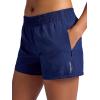 Head Women’s Rally Woven Short, Relaxed Fit, 4” Inseam, Mid-Rise, Stretch Lightweight Material, Moisture-Wicking(Medieval Blue)