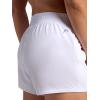 Head Women’s Rally Woven Short, Relaxed Fit, 4” Inseam, Mid-Rise, Stretch Lightweight Material, Moisture-Wicking(Stark White)