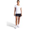 Head Women’s Rebound Knit Performance Short, Relaxed Fit, Stretch Midweight Heathered Material(Black Heather)