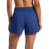 Head Women’s Rebound Knit Performance Short, Relaxed Fit, Stretch Midweight Heathered Material(Medieval Blue Heather)