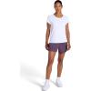 Head Women’s Rebound Knit Performance Short, Relaxed Fit, Stretch Midweight Heathered Material(Plum Perfect Heather)