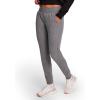 Head Women’s Rib Mix Jogger, Slim Fit, 29” Inseam, Lightweight Cotton-Poly Fleece Material(Flint Grey Heather)