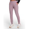 Head Women’s Rib Mix Jogger, Slim Fit, 29” Inseam, Lightweight Cotton-Poly Fleece Material(Quail)
