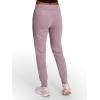 Head Women’s Rib Mix Jogger, Slim Fit, 29” Inseam, Lightweight Cotton-Poly Fleece Material(Quail)