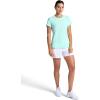 Head Women’s Shadow Stripe Crewneck T-Shirt, Slim Fit, Stretch Lightweight Material(Yucca)