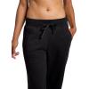 Head Women’s Straight Leg Pant, Relaxed Fit, Midweight Fleece Material(Black)