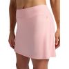 Head Women’s Swing Stripe Skort, Relaxed Fit, 15” Inseam, Built-in Compression Shorts with Pockets(Crystal Rose)