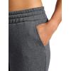 Head Women’s Wide Leg Pant, Relaxed Fit, 30” Inseam, Soft Heavyweight Material Black(Charcoal Heather)