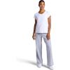 Head Women’s Wide Leg Pant, Relaxed Fit, 30” Inseam, Soft Heavyweight Material Black(Grey Heather)