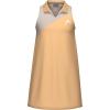 HEAD Girls Spirit Performance Tennis Dress with Built-in Shorts – Moisture Wicking Athletic Dress(Apricot/Light Blue)