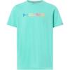 HEAD Junior Rainbow T-Shirt – Soft Moisture Wicking Logo Tee for Sports & Everyday Wear(Turquoise)