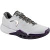 HEAD Men’s Revolt Pro 5.0 Tennis Shoe – Lightweight Breathable All-Court Stability Performance(Light Grey/Purple Night)
