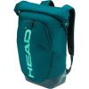 HEAD Tour Racqpack Tennis Bag Backpack – Rolltop Design, Holds Up to 3 Racquets, Multiple Accessory Pockets, Premium Travel & Court Bag(Green)
