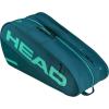 HEAD Tour Racquet Bag L (9R) Tennis Bag – Holds Up to 9 Racquets, CCT+ Climate Control Technology, 2 Main Compartments, Shoe Pocket & Backpack Carry System(Green)