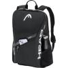 HEAD Tour Tennis Backpack 25L – Holds 2 Racquets, Shoe Compartment, Phone Pocket, Water Bottle & Ball Can Pockets(Black)
