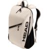 HEAD Tour Tennis Backpack 25L – Holds 2 Racquets, Shoe Compartment, Phone Pocket, Water Bottle & Ball Can Pockets(White)