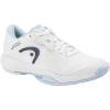 HEAD Women’s Sprint Evo 4.0 Tennis Shoe – Lightweight Speed, Breathable Comfort, Durable All-Court Performance(White/Light Blue)