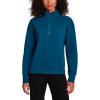 HEAD Women’s Supersoft Fleece Half-zip, Relaxed Fit, Midweight Fleece Material(Ink Blue)