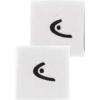 Head 2.5 Inch Tennis Wristband 2 Pack White (White)
