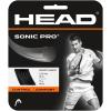Head Sonic Pro Monofilament Tennis Racket String 12m Set(Black)