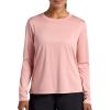 Head Women’s Aura Long Sleeve Top, Slim Fit, Stretch Lightweight Material(Mellow Rose Heather)