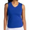 Head Women’s Balance V-Neck Tank Top, Relaxed Fit, Stretch Midweight Material(Mazarine Blue)