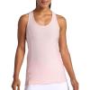 Head Women’s Break Point Tank Top, Slim Fit, Lightweight Heathered Material(Crystal Rose Heather)