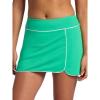 Head Women’s Breakpoint Piping Skort, Standard Fit, Mid-Rise, Stretch Midweight Material, Built-in Compression Shorts(Holly Green)