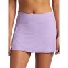 Head Women’s Half Swing Mesh Skort, Relaxed Fit, 13” Inseam, Built-in Compression Shorts with Pockets(Lavendula)