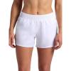 Head Women’s Rally Woven Short, Relaxed Fit, 4” Inseam, Mid-Rise, Stretch Lightweight Material, Moisture-Wicking(Stark White)