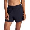 Head Women’s Rebound Knit Performance Short, Relaxed Fit, Stretch Midweight Heathered Material(Black Heather)