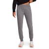Head Women’s Rib Mix Jogger, Slim Fit, 29” Inseam, Lightweight Cotton-Poly Fleece Material(Flint Grey Heather)