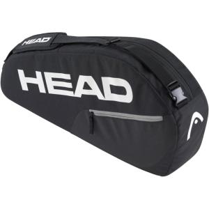HEAD Base Racquet Bag S Tennis Bag (16L) – Holds Up to 3 Racquets, Reinforced Construction, Adjustable Shoulder Strap, Front Zipper Pocket, Lightweight Racquet Equipment Bag