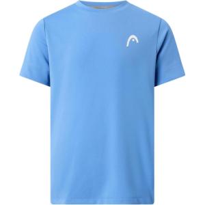HEAD Boys Slice II Performance T-Shirt – Breathable Moisture Wicking Athletic Tee(Airforce Blue)
