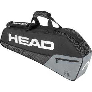 HEAD Core 3R Pro Tennis Racquet Bag – Holds 3 Racquets, Adjustable Strap(Black)