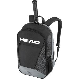 HEAD Core Tennis Backpack – Holds 2 Racquets with Padded Adjustable Straps Sports Bag(Black)