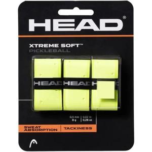 HEAD Extremesoft Pickleball Paddle Overgrip – Tacky Paddle Grip Tape – Yellow