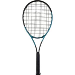 HEAD Gravity Team Tennis Racquet – Strung Mid Tension with Velocity 16 Gauge – 4 1/4
