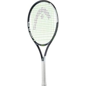 HEAD IG Speed Jr Tennis Racquet for Youth Ages 8-10 (25″) and 9-11 (26″), Lightweight Graphite Composite Frame, Cover Bag Included(Black/White)