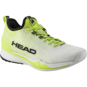 HEAD Men’s Endure Pro Tennis Shoe – Stable Fast Durable All Court Performance(White/Yellow)