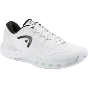 HEAD Men’s Revolt Pro 5.0 Tennis Shoe – Lightweight Breathable All-Court Stability Performance(White/Black)