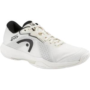 HEAD Men’s Sprint Evo 4.0 Tennis Shoe(Chalk White/Black)