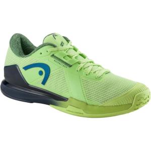 HEAD Men’s Sprint Pro 4.0 Tennis Shoe – Lightweight, Breathable, All-Court & Clay, Energy Return(Navy/Lime)